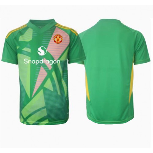 Fotballdrakt Herre Manchester United Keeper Tredjedrakt 2024-25 Kortermet